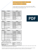 Jadwal Tuton Program FE