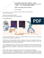 Extração de DNA humano em sala de aula