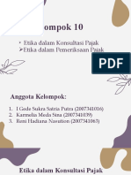 Kelompok 10 - Etika Bisnis Dan Profesi Perpajakan