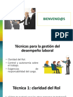 Tecnica para La Gestion Del Desempeño Laboral