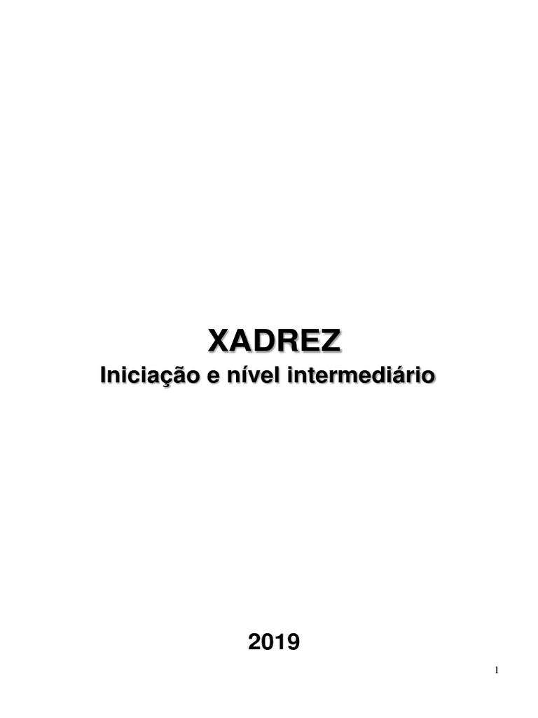 Xadrez: xeque e garfo. Medidas ofensivas. 