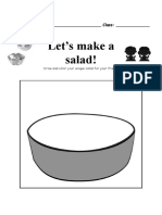 Lets Make A Salad - Grade 4
