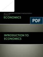 05.11 Introduction To Economics