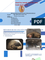 Métodos de Excavación de Túneles en Suelos