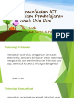 Pemanfaatan ICT Dalam Pembelajaran AUD Edited 2 SS