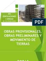 OBRA PREVISIONALES, OBRA PRELIMINARES Y MOVIMIENTO DE TIERRAS - UNT 2021-2