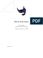Ada-A Crash Course: Peter Chapin Vermont Technical College Generated: January 19, 2020