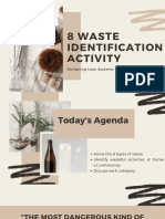 8 Waste Identification Activity: Designing Lean Systems