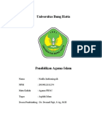Dokumen Universitas Bung Hatta tentang Aqidah Islam