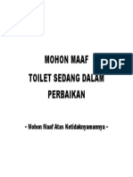 Toilet Rusak