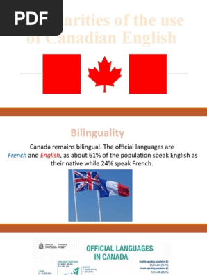Peculiarities of the Canadian English