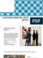 Contoh Kritik Seni Rupa