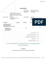 Tax Invoice: Description Quantity Unit Price Discount Total