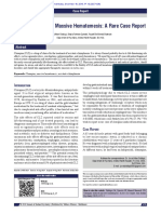 Clozapine Induced Massive Hematemesis: A Rare Case Report