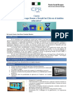 Diptico Creacion de Escape Room y BreakOut Edu en El Ambito Educativo