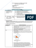 Rencana Pelaksanaan Pembelajaran (RPP) TAHUN PELAJARAN 2020-2021