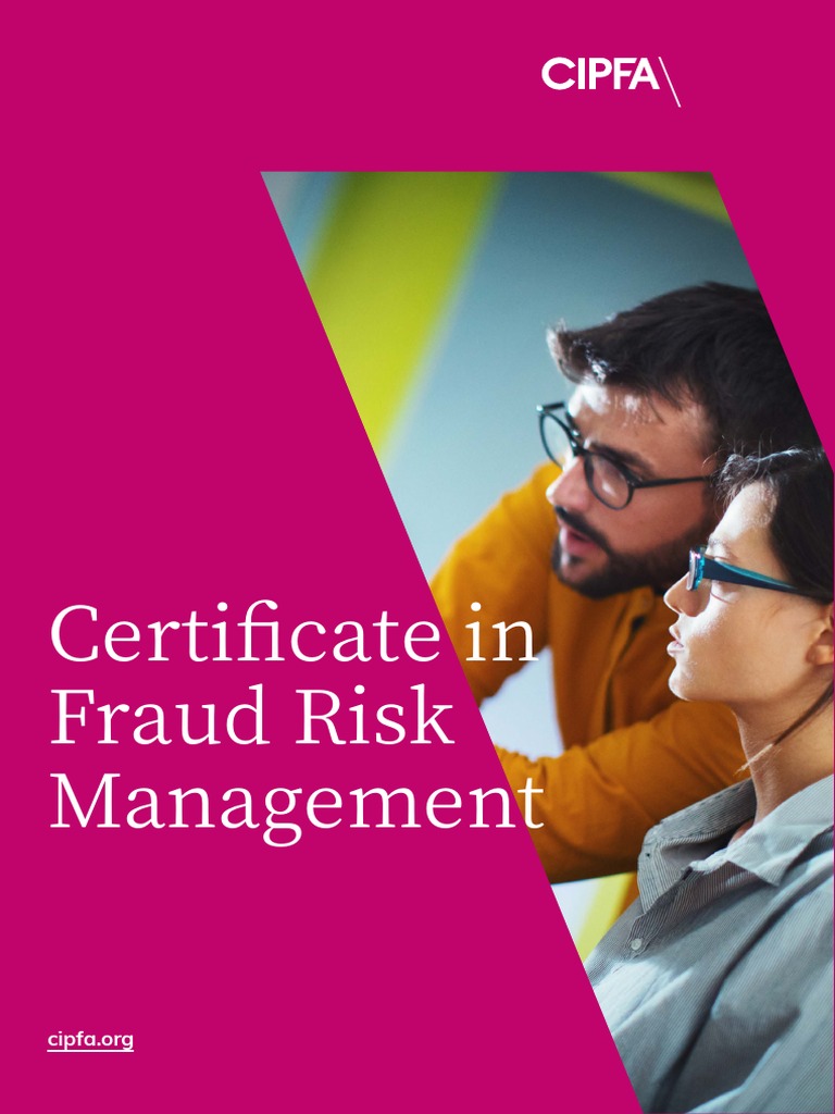 CIPFA Certificate in Fraud Risk Management | PDF | Risk Management | Risk
