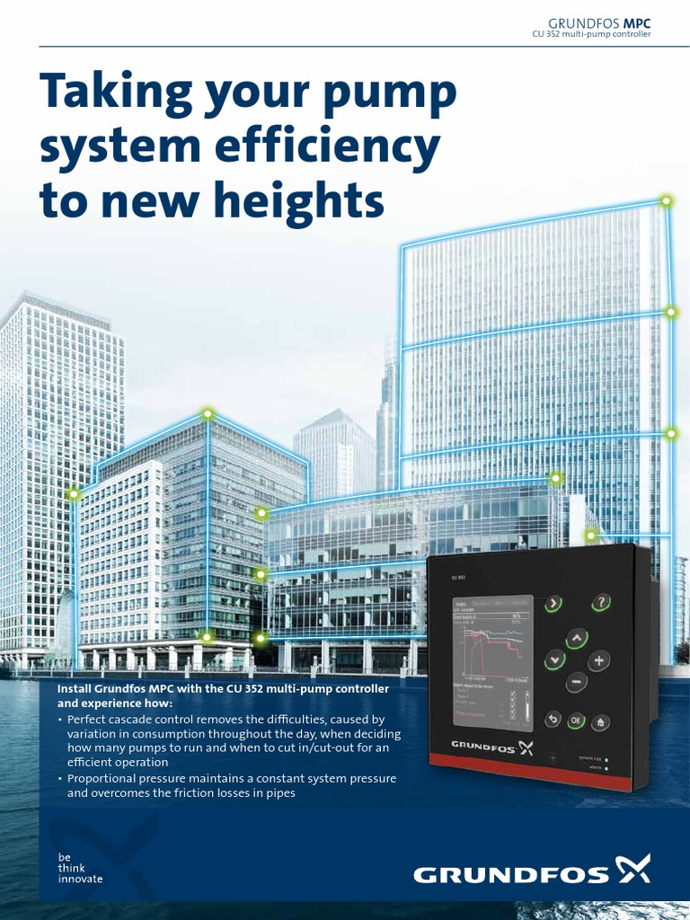 Taking Your Pump System Efficiency To New Heights CU 352 MultiPump