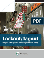 Lockout/Tagout: Oregon OSHA's Guide To Controlling Hazardous Energy