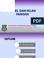 4.1. Label Dan Iklan Pangan