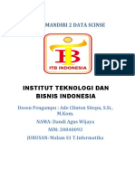 Tugas Mandiri 2 Data Scinse