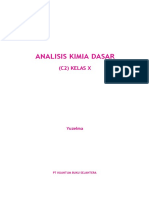 Analisis Kimia Dasar C2 Kelas X 1 32 Dikonversi