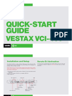 Quick-Start Guide: Vestax Vci-400