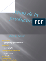 Gestion de La Production