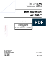 UE 1 Introduction Au Droit Série 1-Cnam Intec (2013)