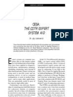 The Cotr Expert System Aid: Cesa