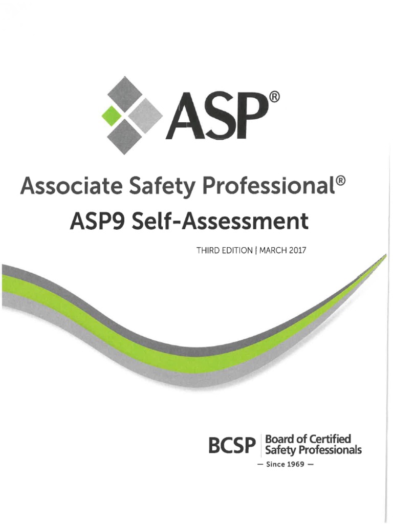 BSCP-Associate Safety Professionalstudyguide 2 | PDF