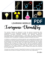 Inorganic Chemistry: Learning Module in