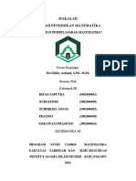 Makalah Strategi Pembelajaran Matematika