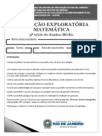 8-Caderno de Prova 3 Série Ensino Médio - Matemática - 2 Etapa - Atualizado