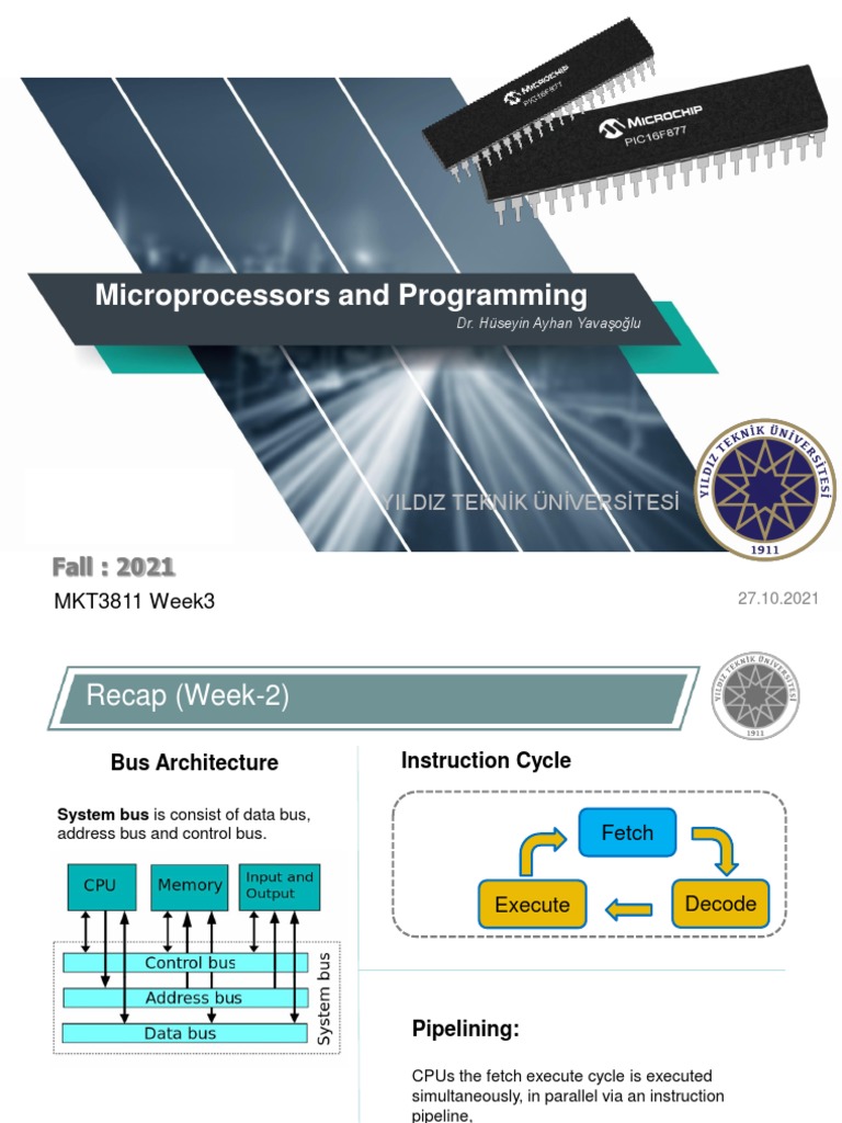 Microprocessors and Programming: Fall: 2021 | PDF | Microcontroller ...