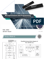 Microprocessors and Programming: Fall: 2021