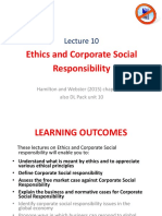 Lecture 10 Ethics and Corporate Social Responsibility 15-16 - Partner Version