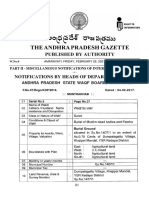 Notifications by Heads of Departments Etc.,: Andhra Pradesh State Waqf Board, Vijayawada