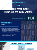 Interaksi Antar Ruang Benua Asia Dan Benua Lainnya