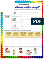 Ficha de Aplicación - Cuidado de Nuestro Cuerpo