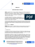 Adenda No. 7 a los TDR para contratar municipios de Montelibano y Puerto libertador Departamento de Córdoba