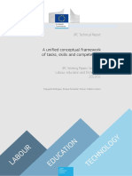 A Unified Conceptual Framework of Tasks, Skills and Competences