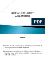 Explicar Narrrar