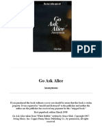 Anonymous - Go Ask Alice-dönüştürüldü