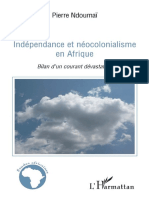 Indépendance Et Néocolonialisme en Afrique Pierre Ndoumaï PDF