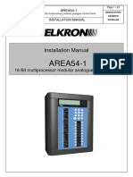 AREA54-1: Installation Manual