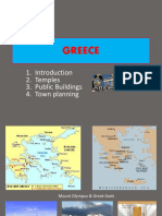 Greece: 2. Temples 3. Public Buildings 4. Town Planning