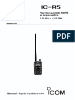 Icom IC-R5 Manuale Italiano