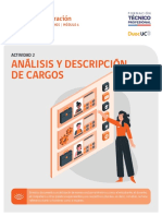 Analisis y Descripcion de Cargos