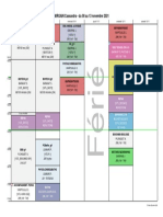 Emploi Du Temps de MIRGAIN Cassandra